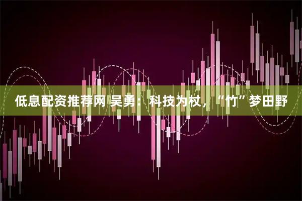 低息配资推荐网 吴勇：科技为杖，“竹”梦田野